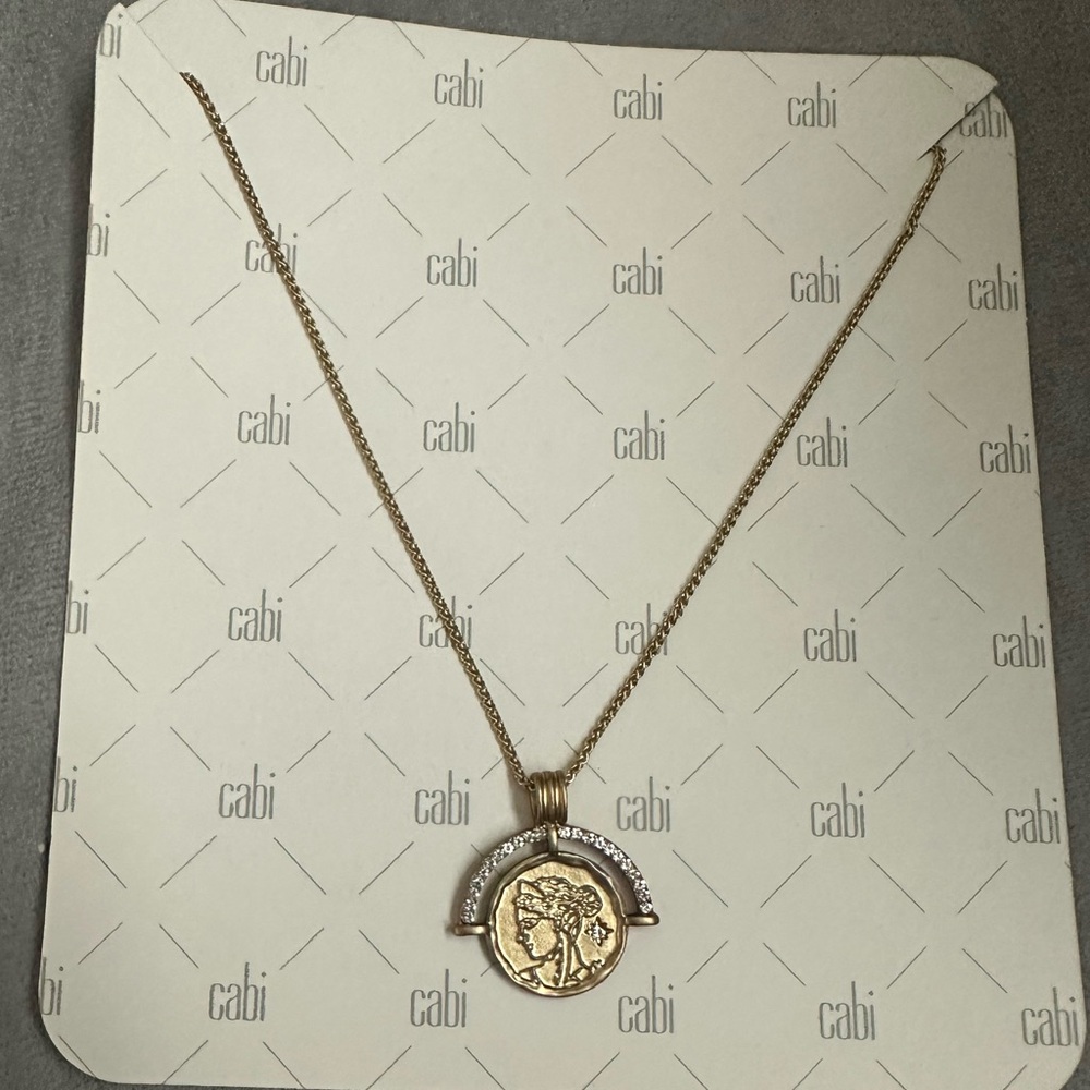 cabi Medallion Necklace